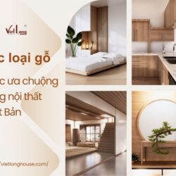 các loại gỗ trong nội thất Nhật Bản