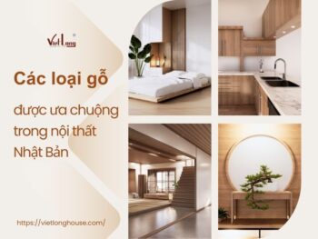 các loại gỗ trong nội thất Nhật Bản