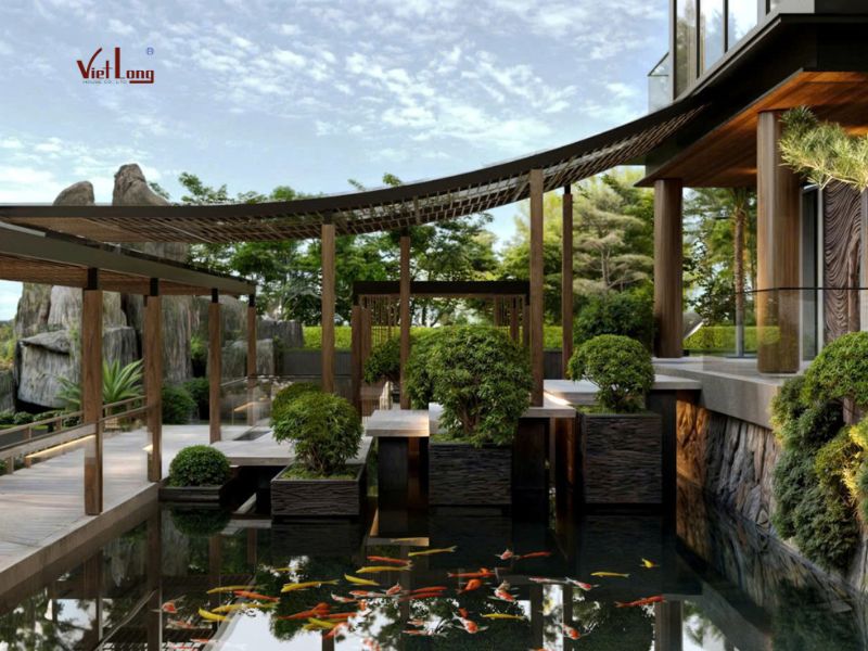 Không gian mở và kết nối thiên nhiên