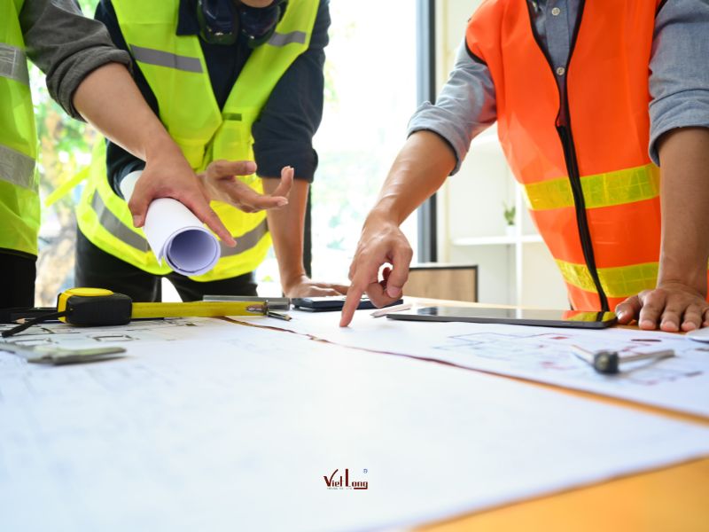 Thi công biệt thự phong cách Nhật Bản – Yếu tố quyết định sự khác biệt 2 Quy trình quản lý thi công, quản lý dự á