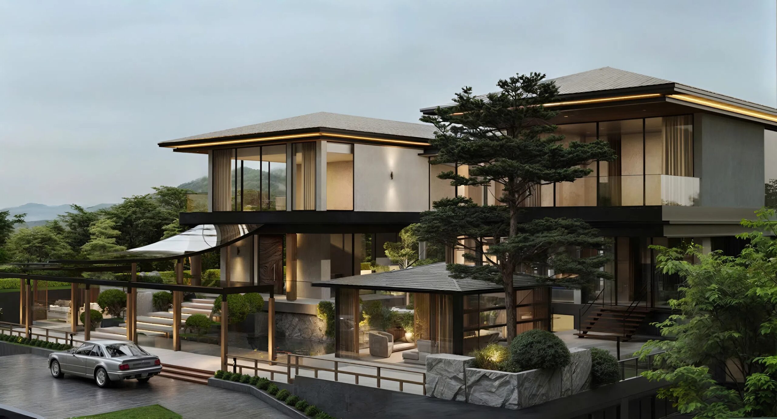 Xây nhà đẹp bền vững với thiết kế mái ngói chuẩn Nhật 13 taoanhdep net anh 43699 scaled