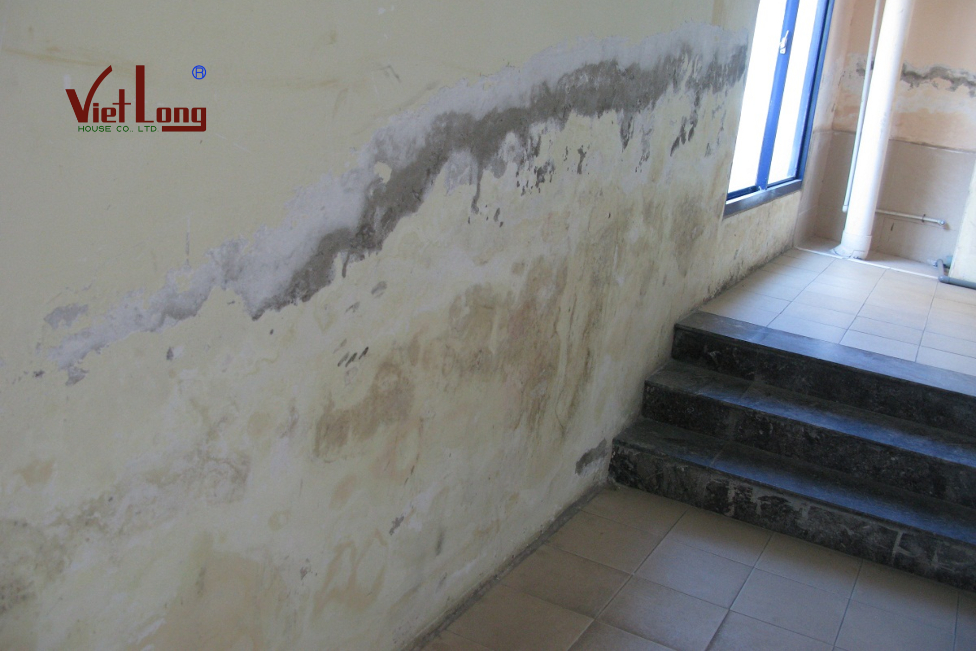 Các cách xử lý chống thấm cải tạo tường nhà cũ sau mùa mưa 1 Thiet ke chua co ten