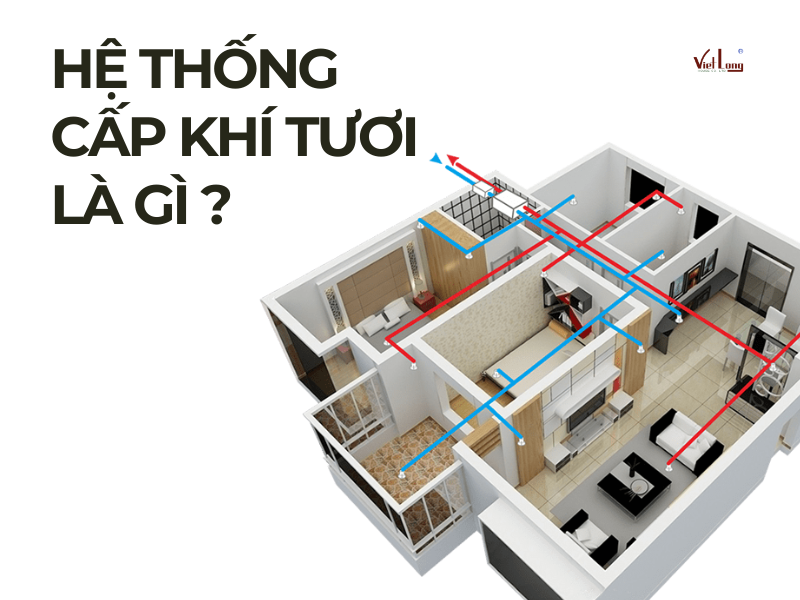 Hệ thống cấp khí tươi – Giải pháp không khí sạch cho biệt thự 1 hệ thống cấp khí tươi