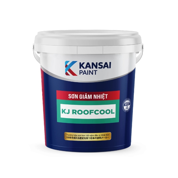 SƠN NGOẠI THẤT GIẢM NHIỆT KJ ROOFCOOL KANSAI