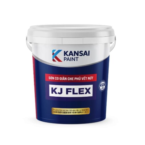 SƠN NỘI THẤT CO GIÃN CHE PHỦ VẾT NỨT KJ FLEX KANSAI
